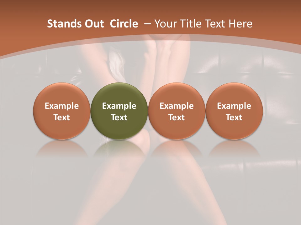 Indoors Brunette Style PowerPoint Template