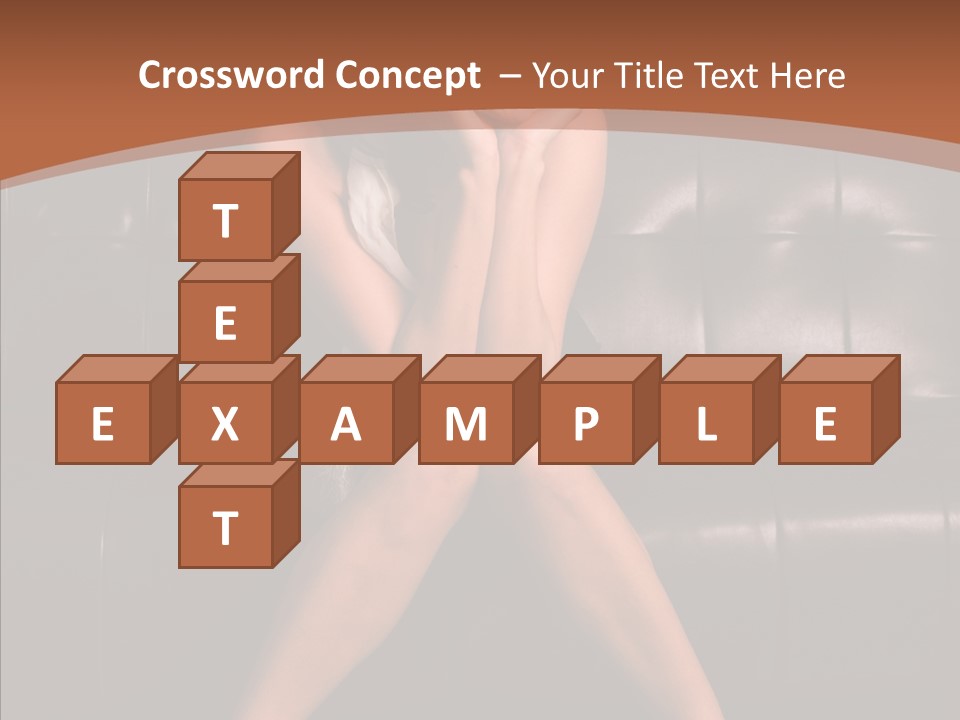 Indoors Brunette Style PowerPoint Template