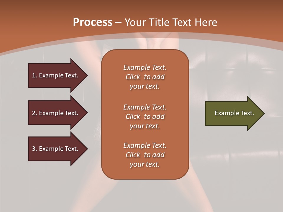 Indoors Brunette Style PowerPoint Template
