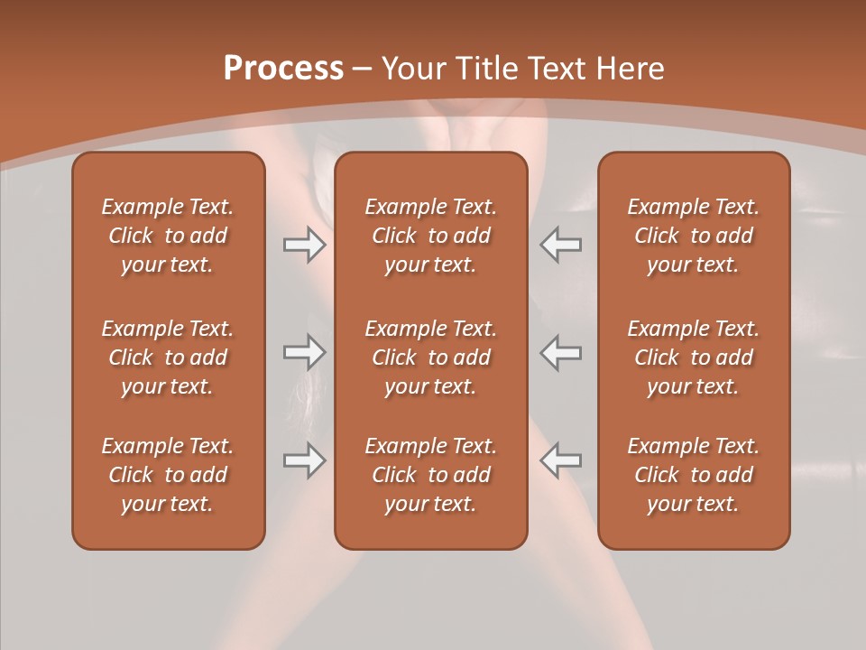 Indoors Brunette Style PowerPoint Template