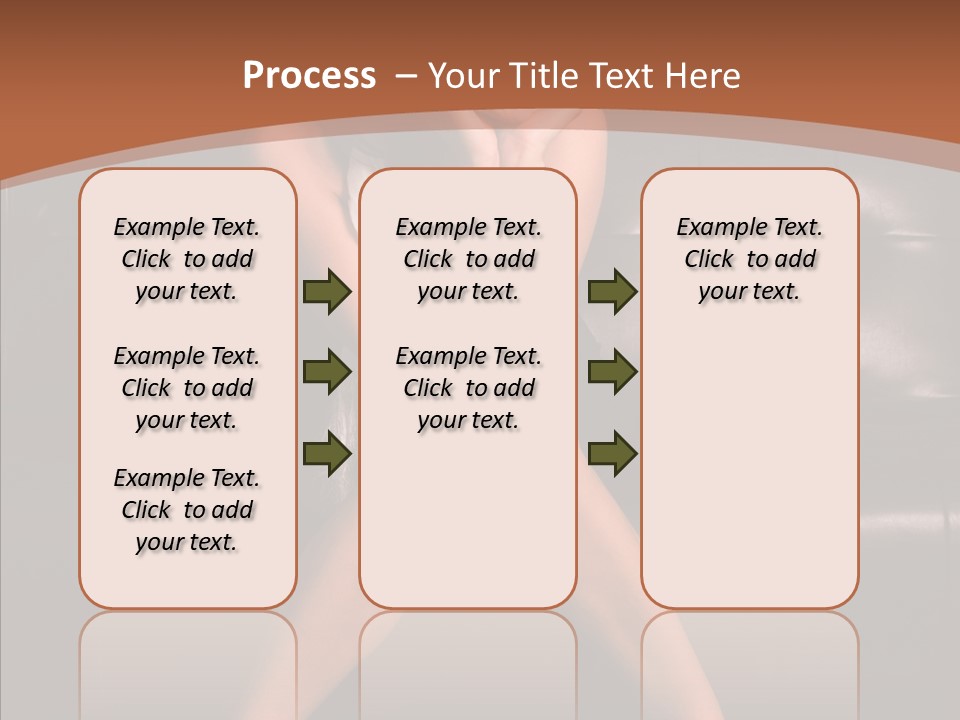 Indoors Brunette Style PowerPoint Template
