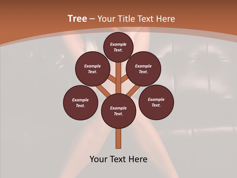 Indoors Brunette Style PowerPoint Template