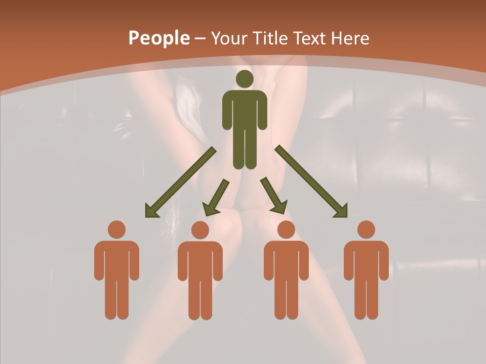 Indoors Brunette Style PowerPoint Template