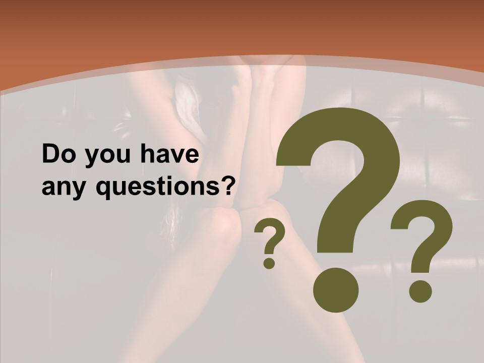 Indoors Brunette Style PowerPoint Template