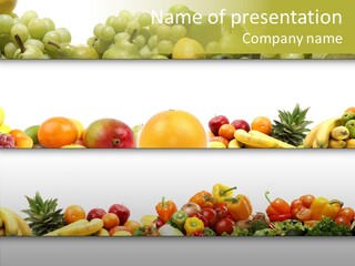 Sweet Red Grapefruit PowerPoint Template