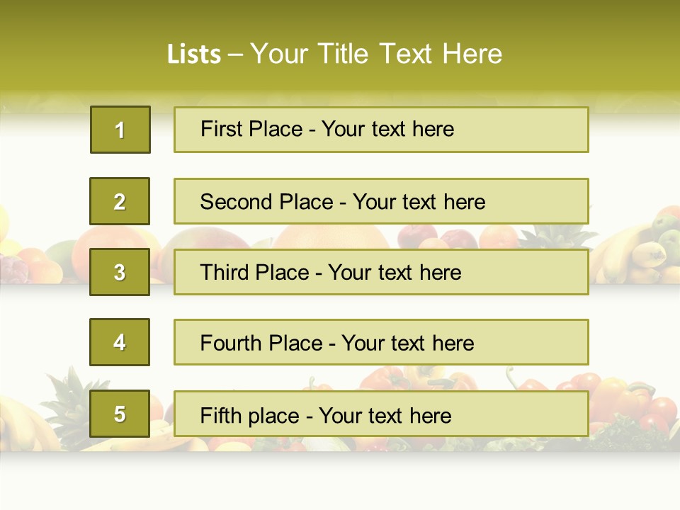 Sweet Red Grapefruit PowerPoint Template