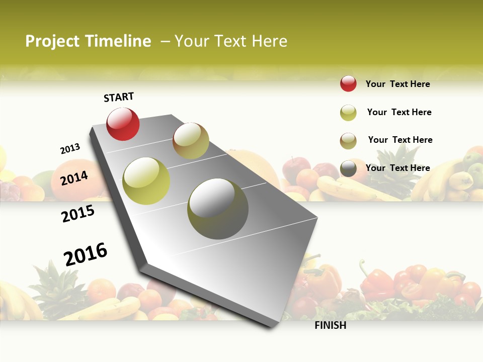 Sweet Red Grapefruit PowerPoint Template