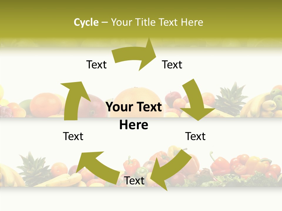 Sweet Red Grapefruit PowerPoint Template