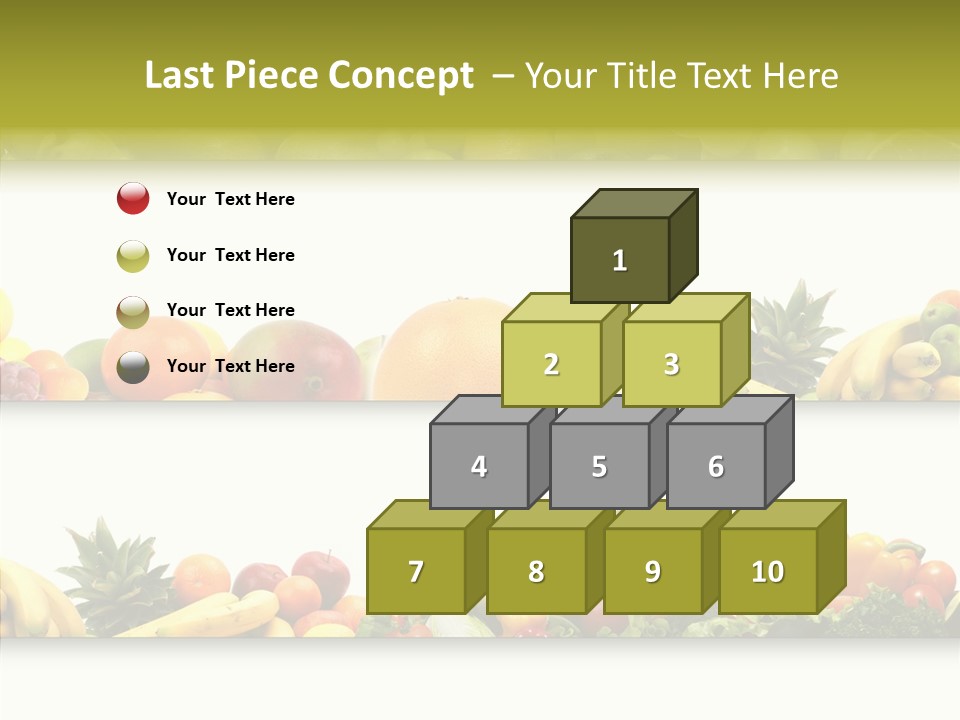 Sweet Red Grapefruit PowerPoint Template