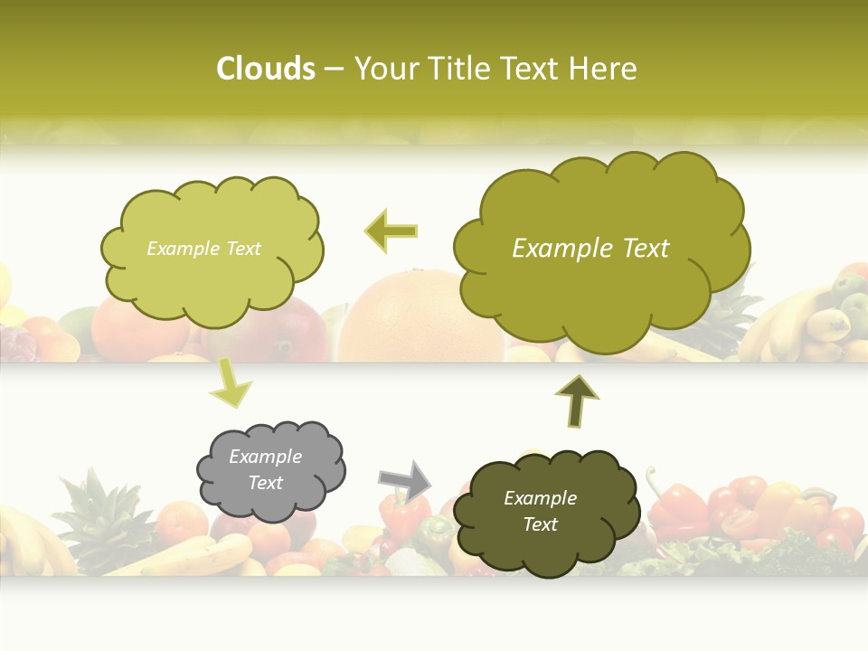 Sweet Red Grapefruit PowerPoint Template