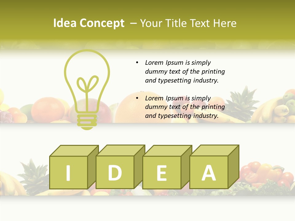 Sweet Red Grapefruit PowerPoint Template