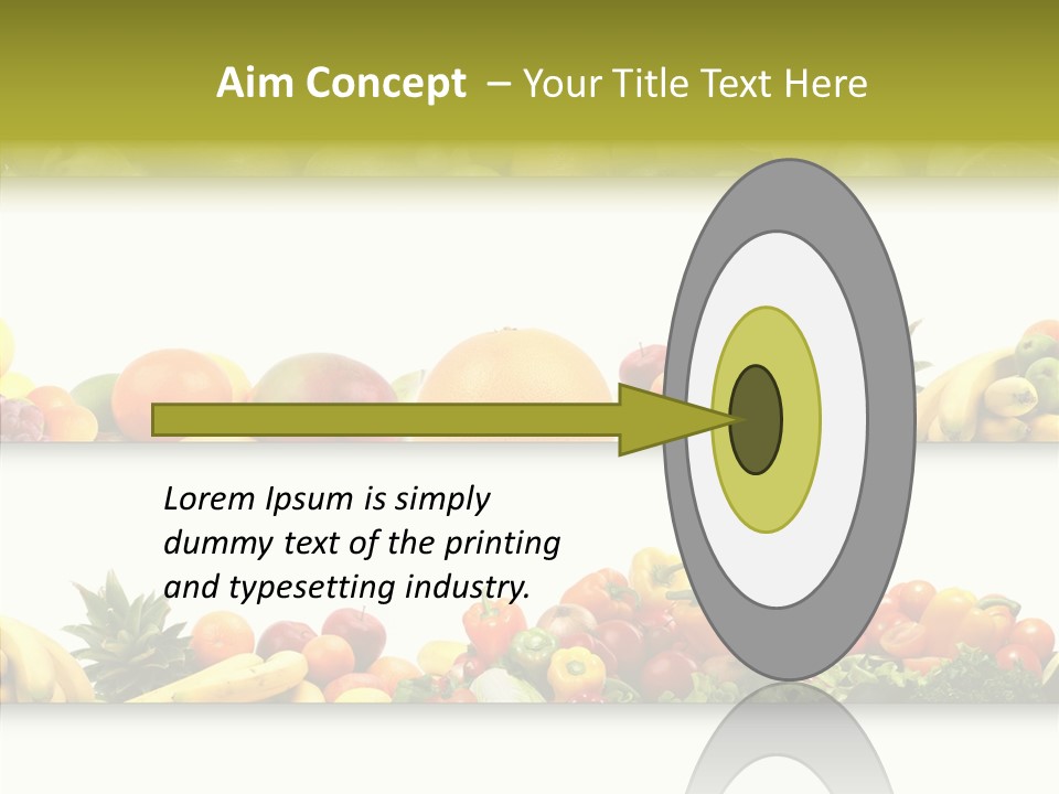 Sweet Red Grapefruit PowerPoint Template