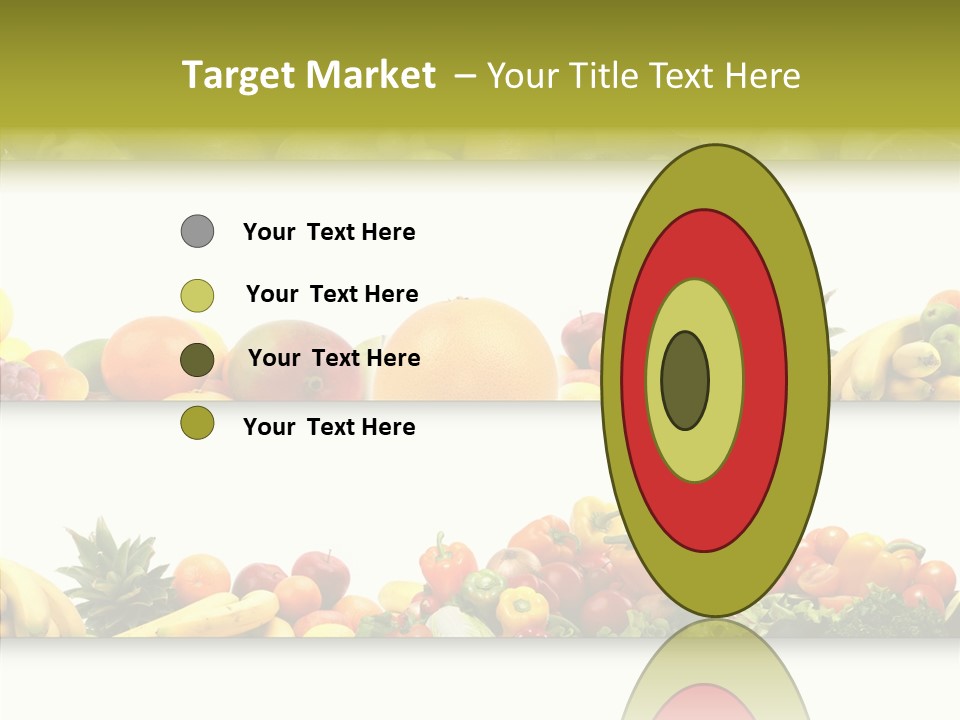 Sweet Red Grapefruit PowerPoint Template