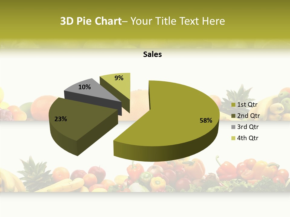 Sweet Red Grapefruit PowerPoint Template