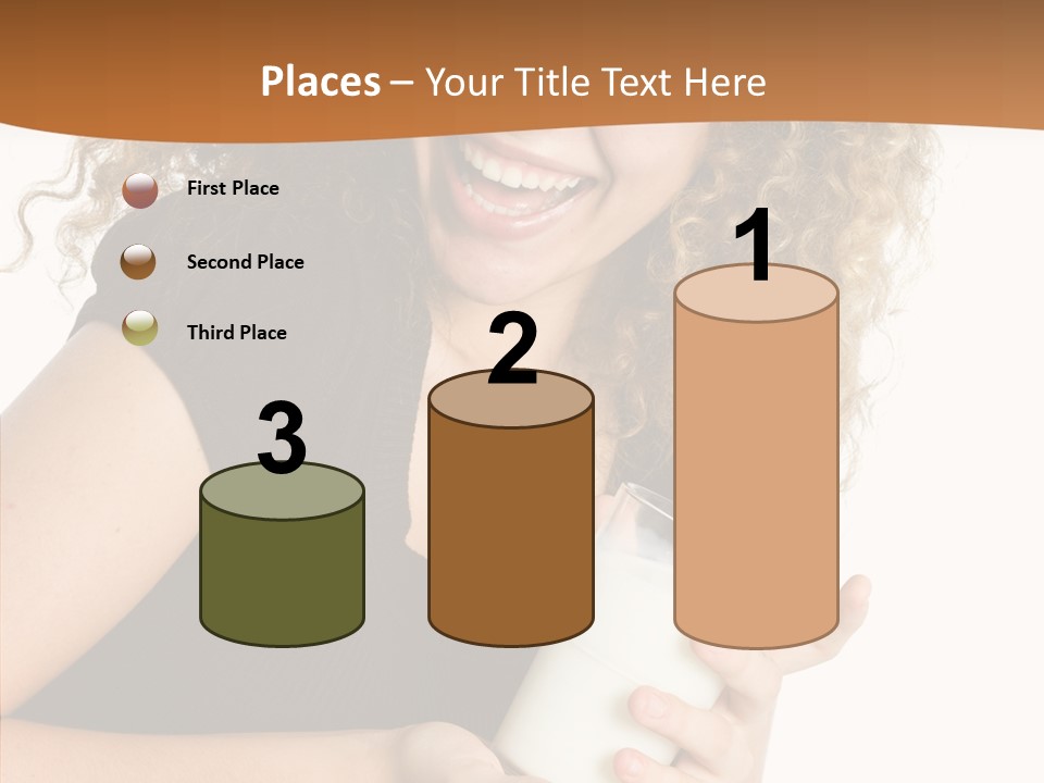 Teenager Glass Pretty PowerPoint Template