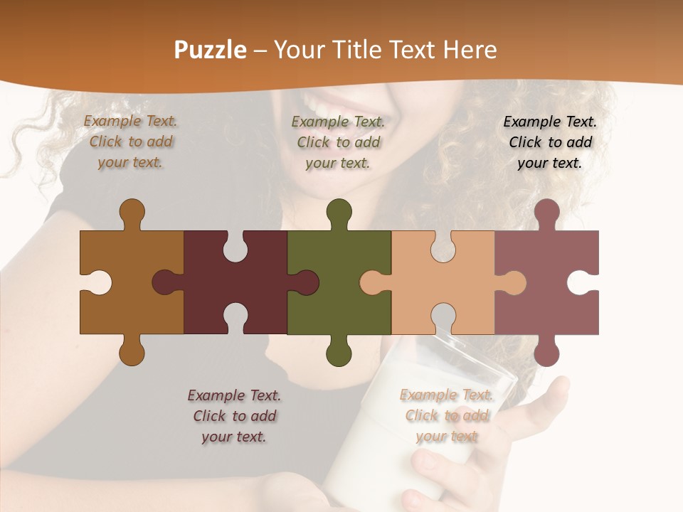 Teenager Glass Pretty PowerPoint Template