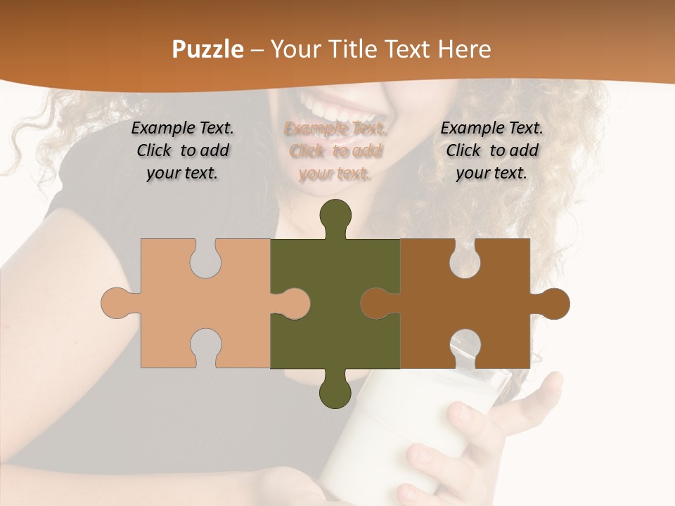 Teenager Glass Pretty PowerPoint Template