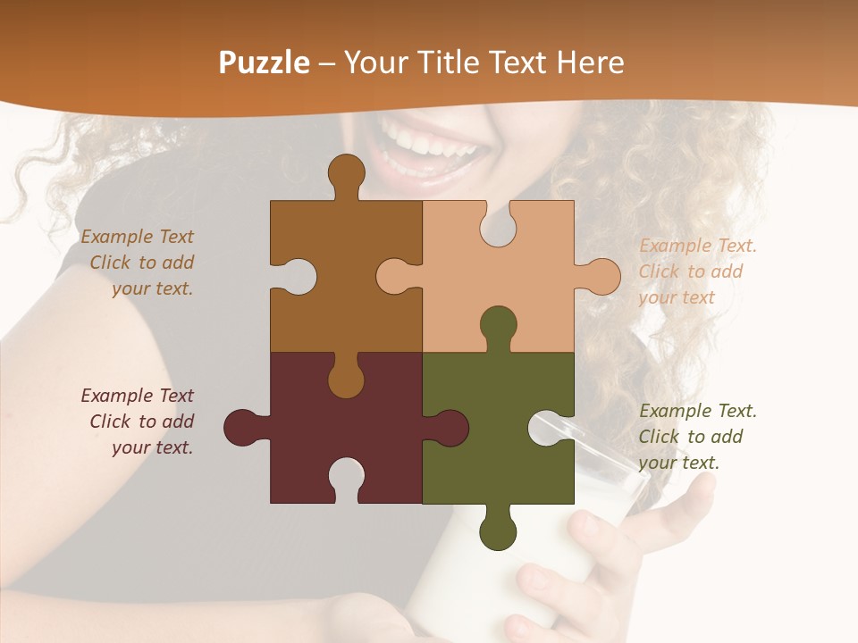 Teenager Glass Pretty PowerPoint Template