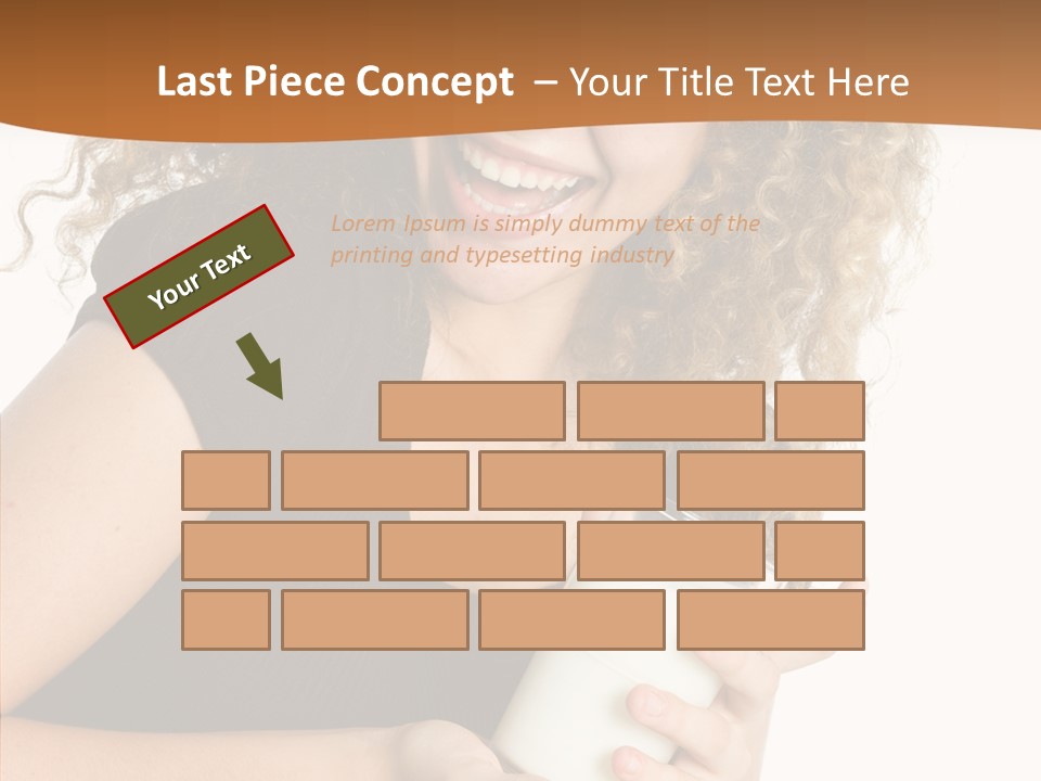 Teenager Glass Pretty PowerPoint Template