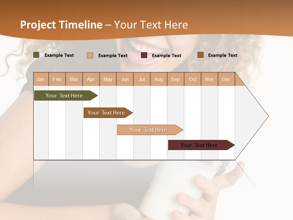 Teenager Glass Pretty PowerPoint Template