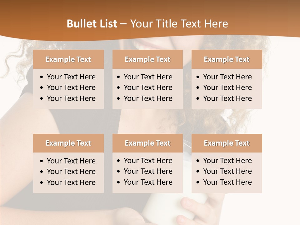 Teenager Glass Pretty PowerPoint Template