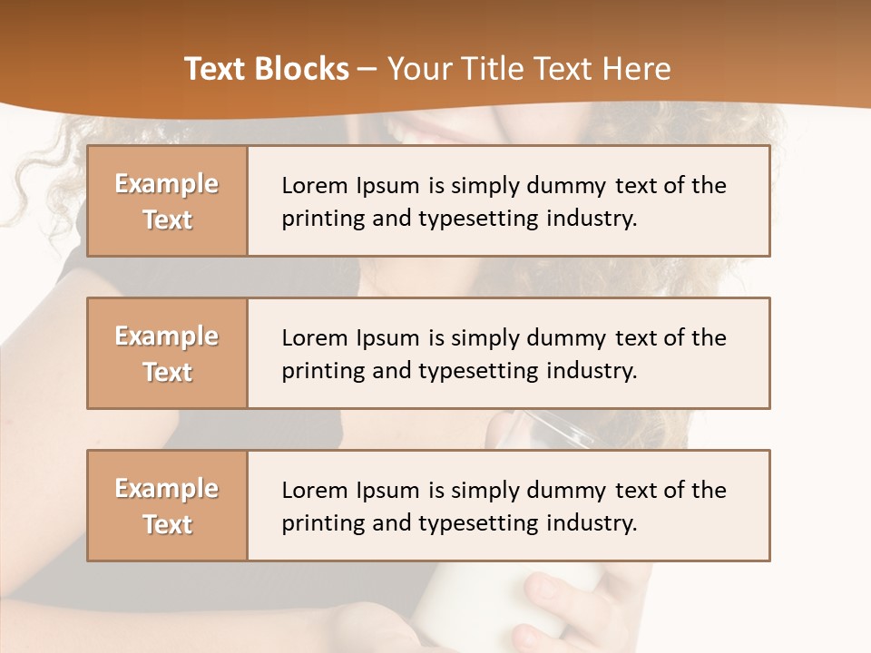 Teenager Glass Pretty PowerPoint Template