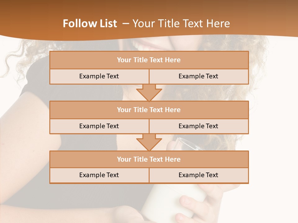 Teenager Glass Pretty PowerPoint Template