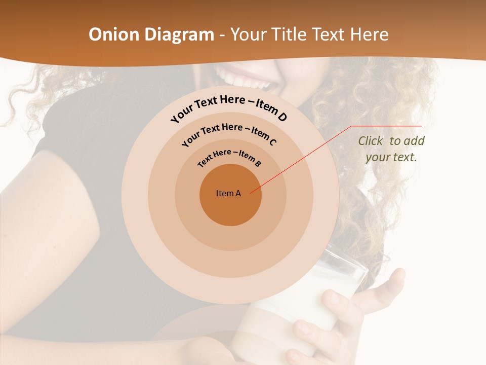 Teenager Glass Pretty PowerPoint Template