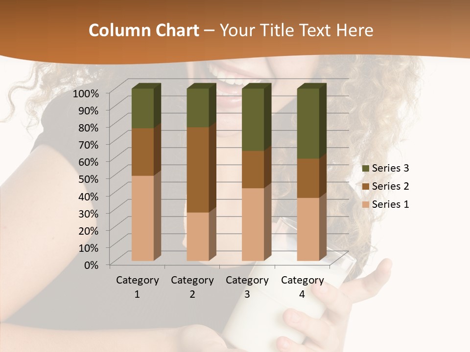 Teenager Glass Pretty PowerPoint Template