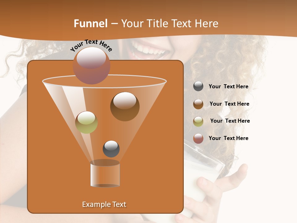 Teenager Glass Pretty PowerPoint Template