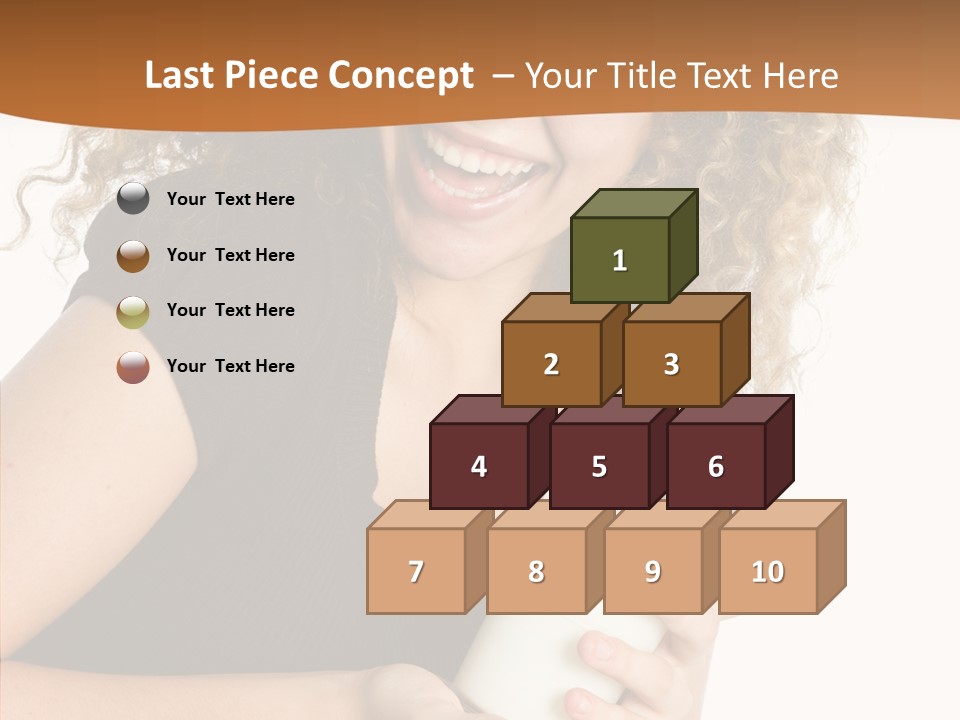 Teenager Glass Pretty PowerPoint Template