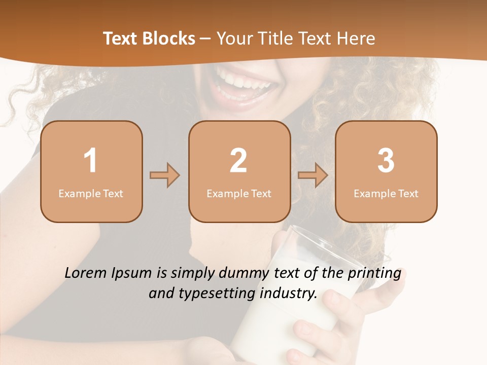 Teenager Glass Pretty PowerPoint Template