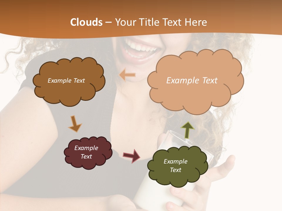 Teenager Glass Pretty PowerPoint Template