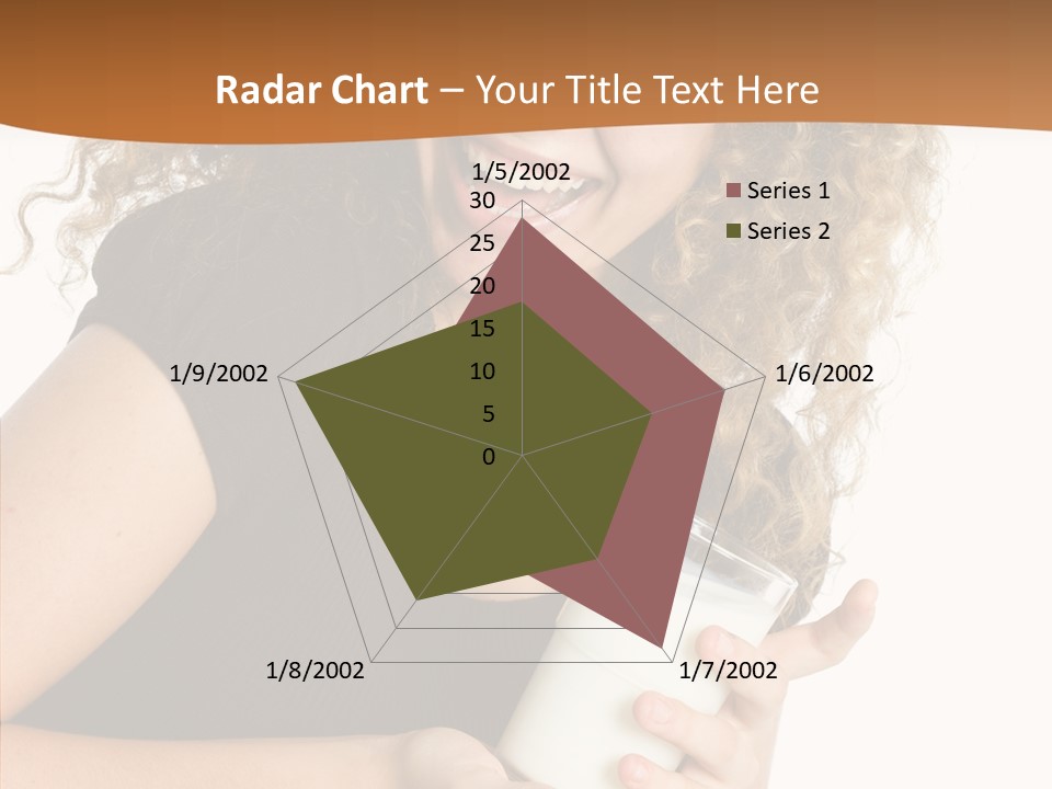 Teenager Glass Pretty PowerPoint Template