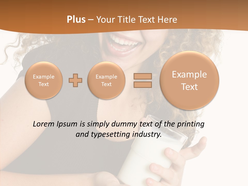 Teenager Glass Pretty PowerPoint Template