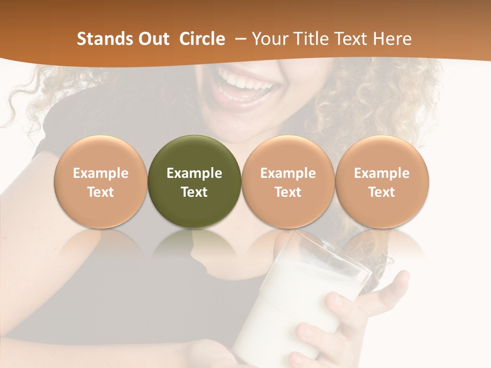 Teenager Glass Pretty PowerPoint Template