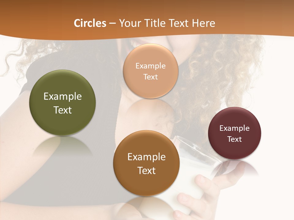 Teenager Glass Pretty PowerPoint Template