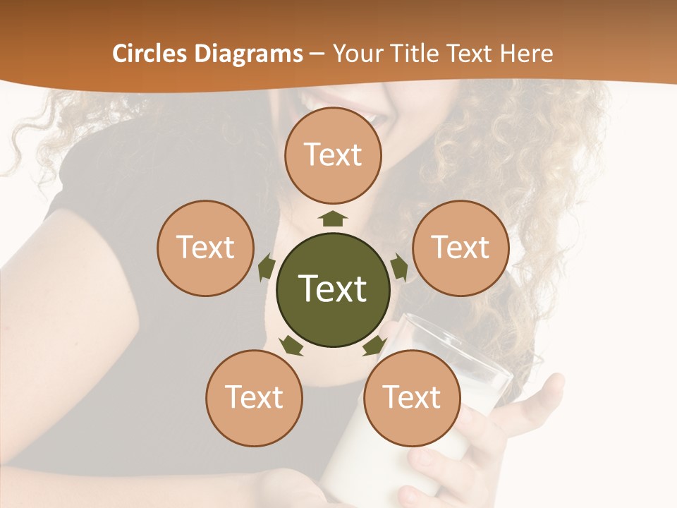 Teenager Glass Pretty PowerPoint Template