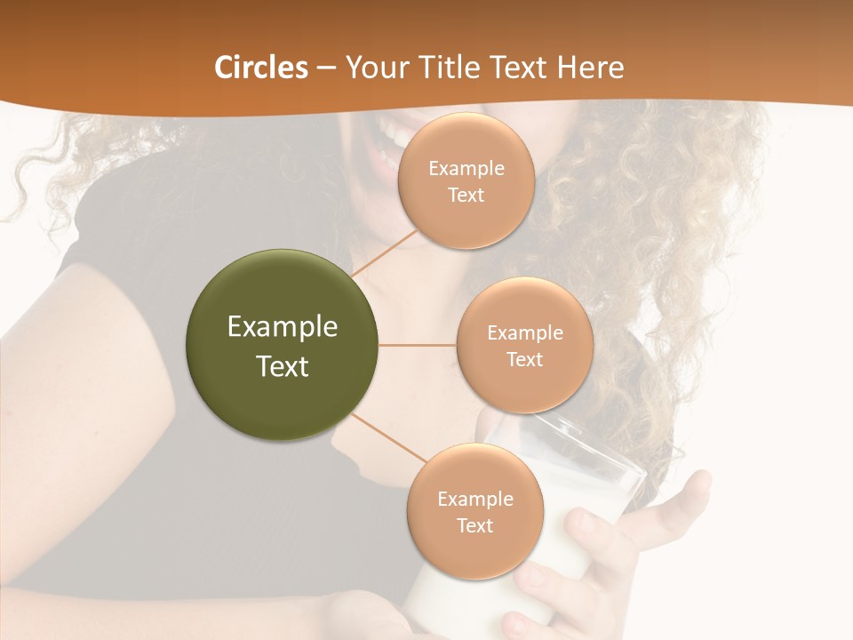 Teenager Glass Pretty PowerPoint Template