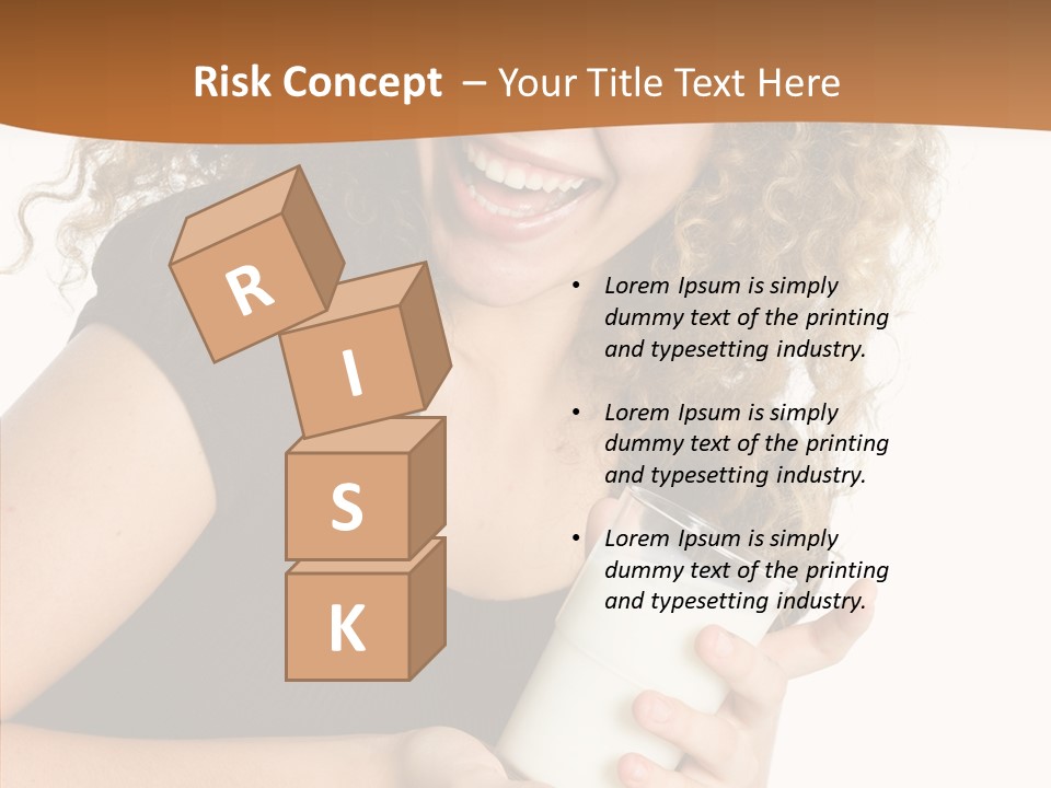 Teenager Glass Pretty PowerPoint Template