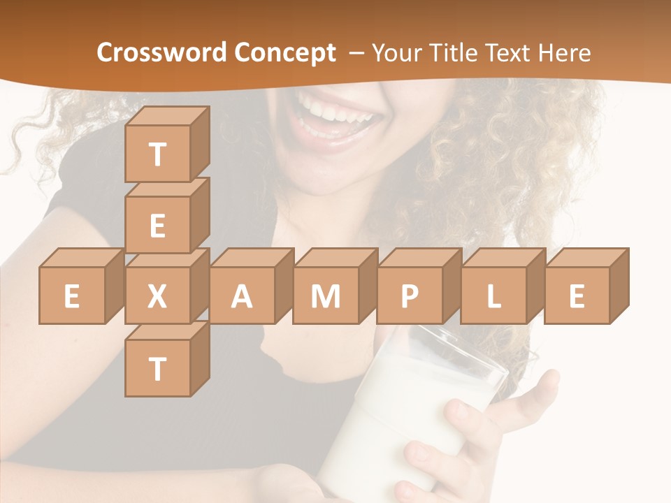 Teenager Glass Pretty PowerPoint Template