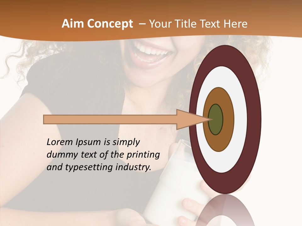 Teenager Glass Pretty PowerPoint Template