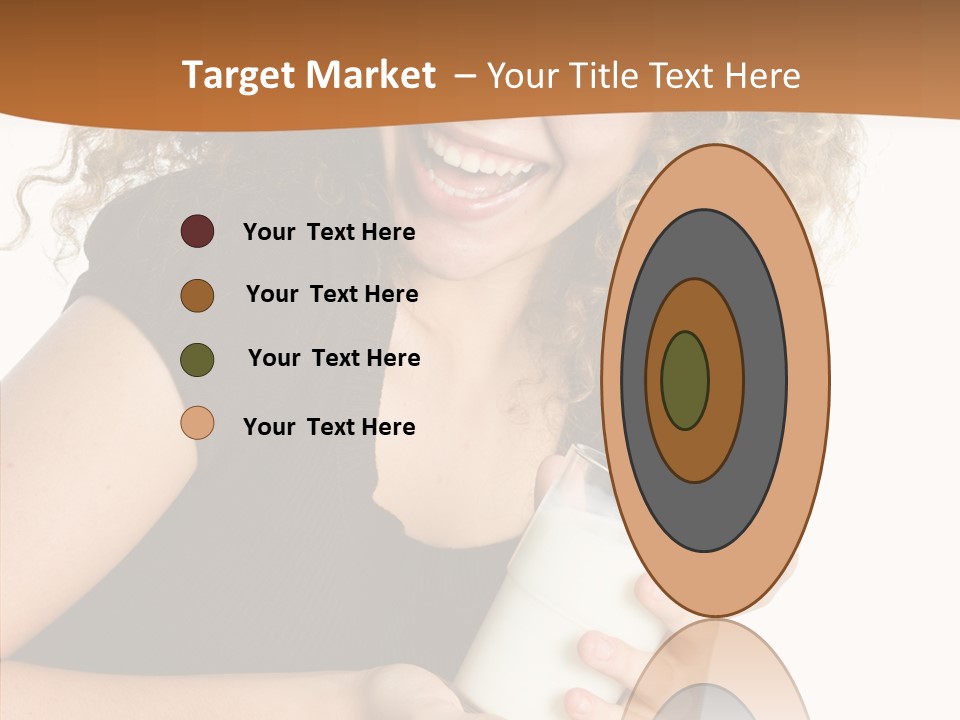 Teenager Glass Pretty PowerPoint Template