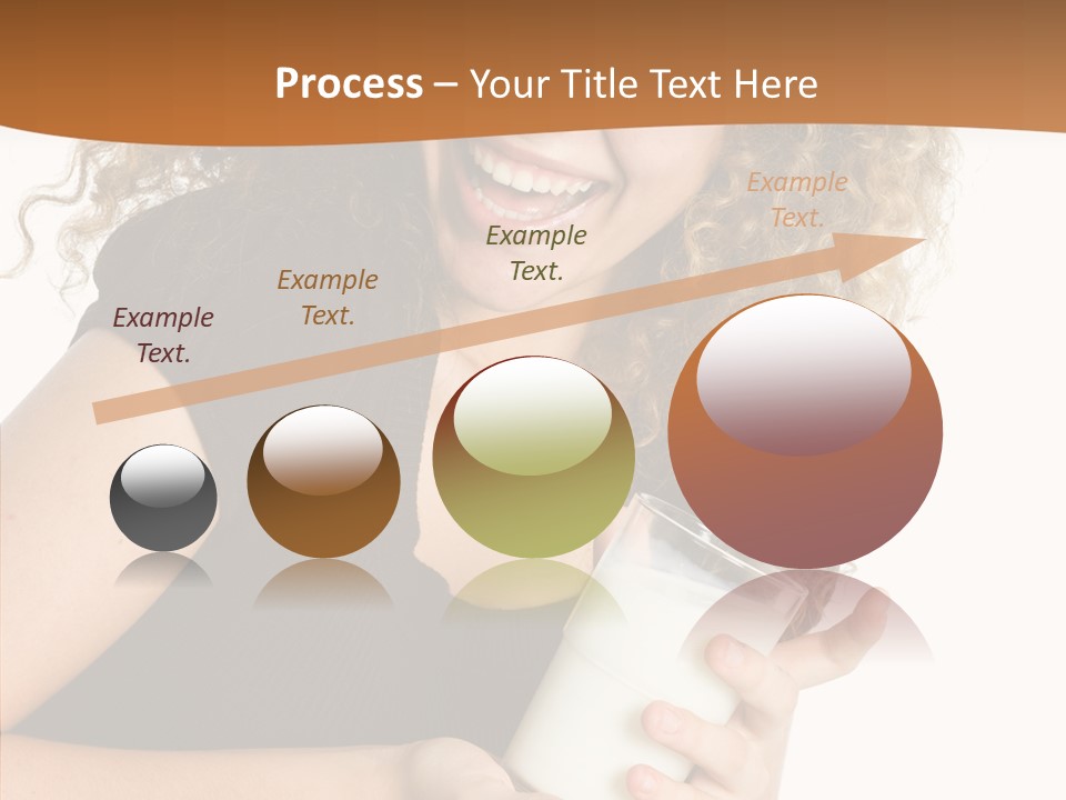 Teenager Glass Pretty PowerPoint Template