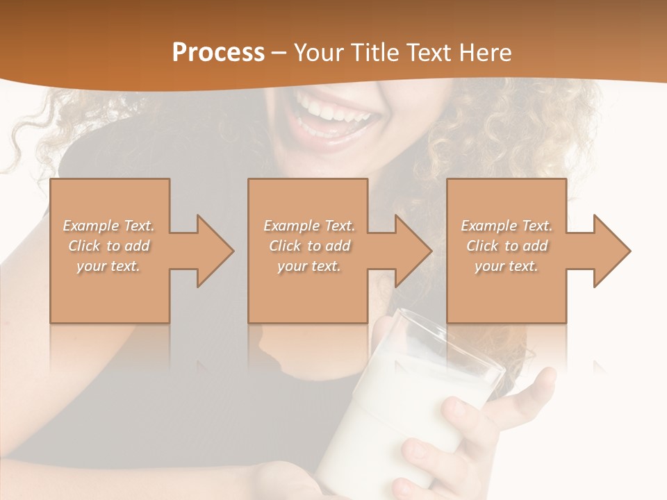 Teenager Glass Pretty PowerPoint Template