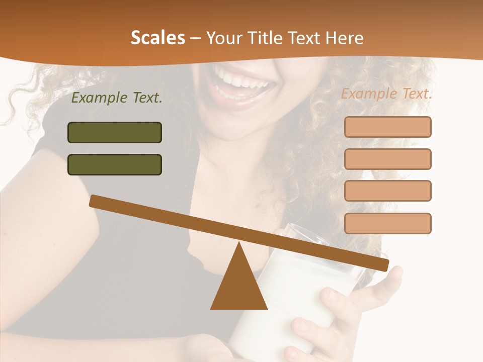 Teenager Glass Pretty PowerPoint Template