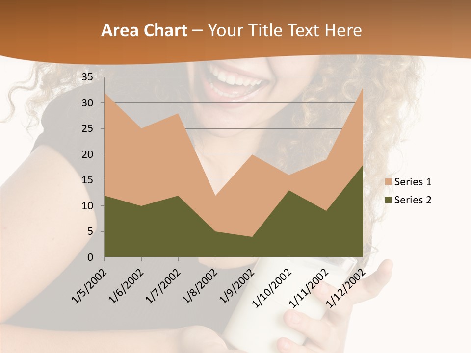 Teenager Glass Pretty PowerPoint Template