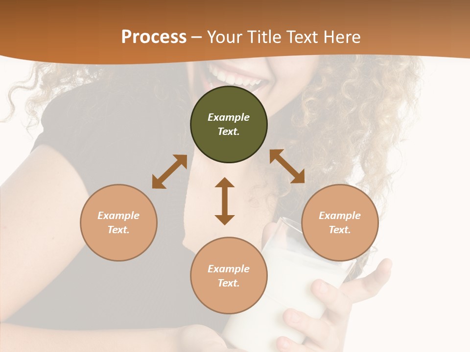 Teenager Glass Pretty PowerPoint Template