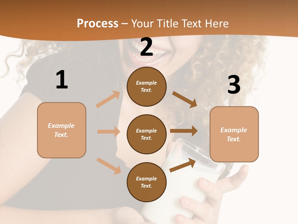 Teenager Glass Pretty PowerPoint Template