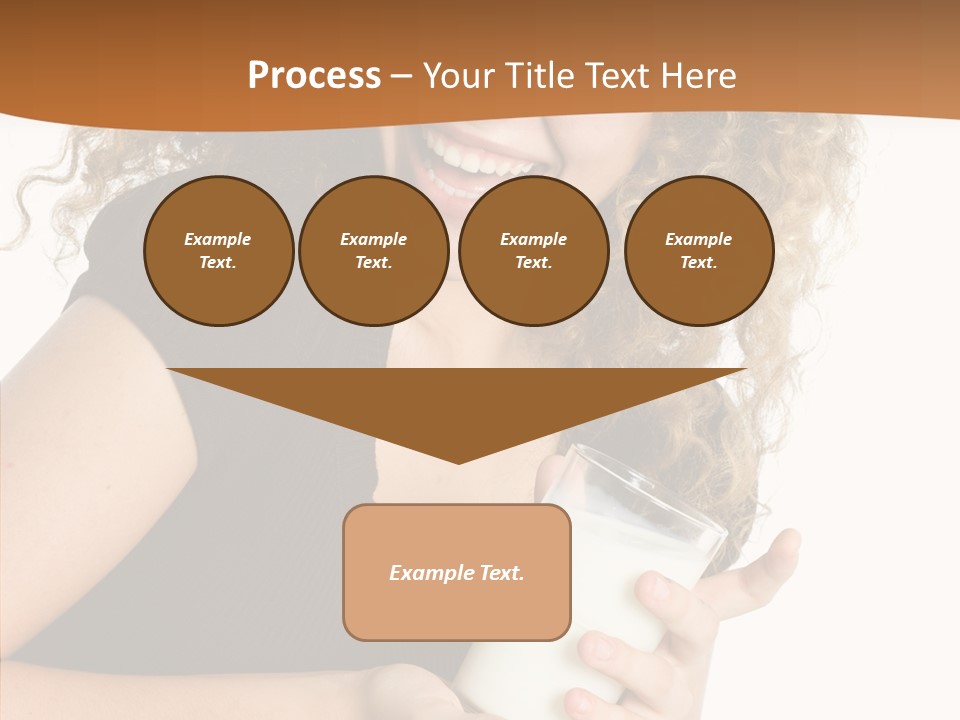 Teenager Glass Pretty PowerPoint Template